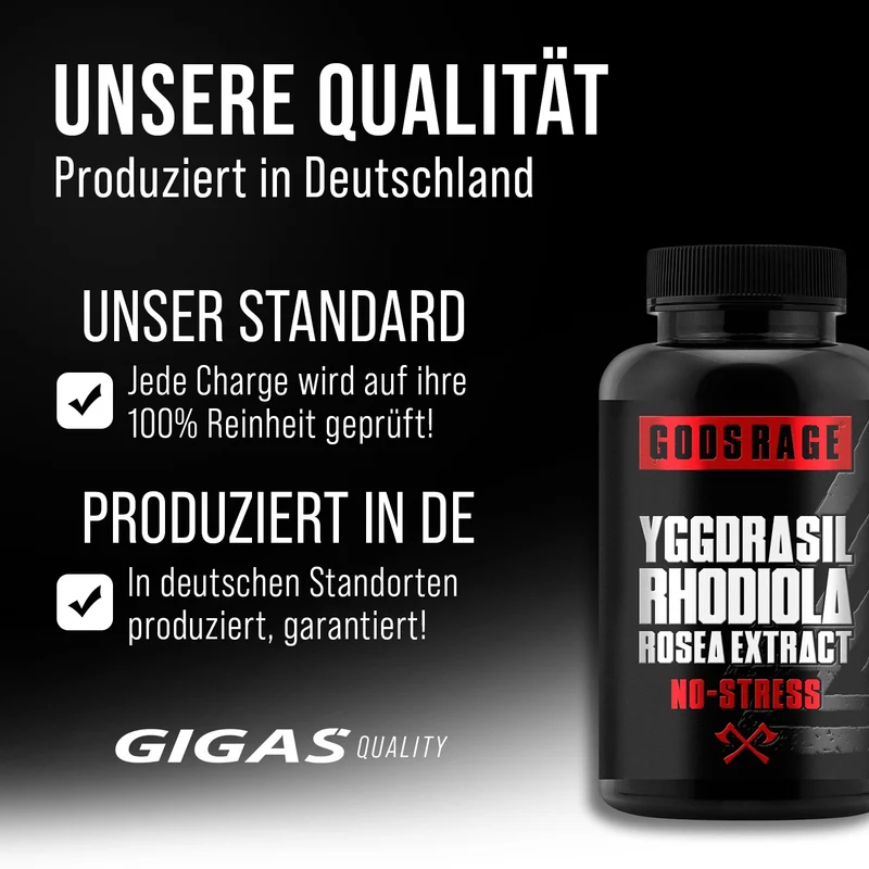 Yggdrasil Rhodiola Rosea Kapseln