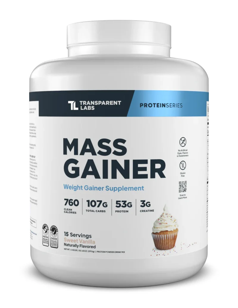 Transparent Labs Mass Gainer - Sweet Vanilla