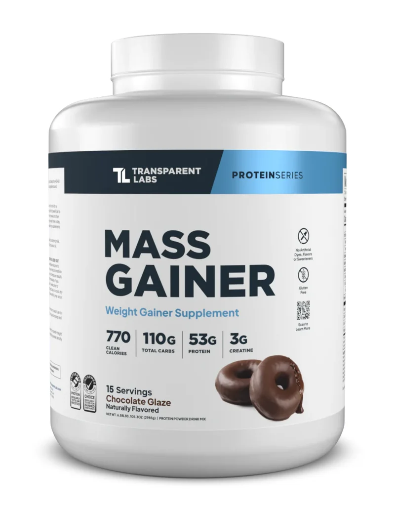 Transparent Labs Mass Gainer - Chocolate Glaze Donut