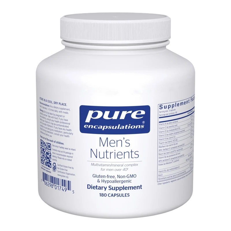 Pure Encapsulations Mens Nutrients 180ct