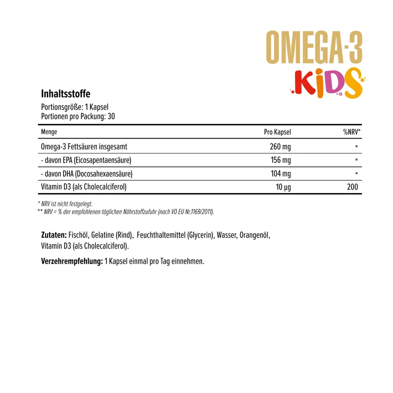 Omega-3 Kids