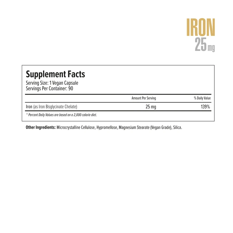 Iron 25mg