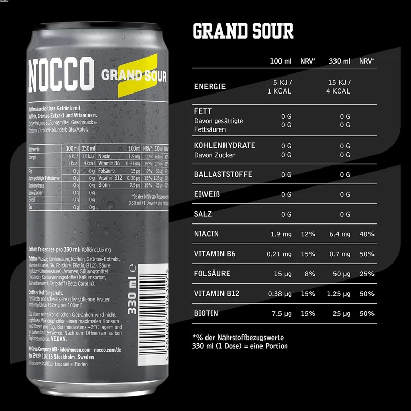 Nocco BCAA (24x330ml)