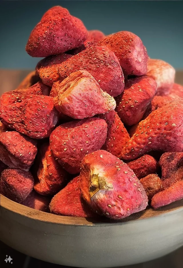 Nusstronaut Erdbeeren gefriergetrocknet 25g