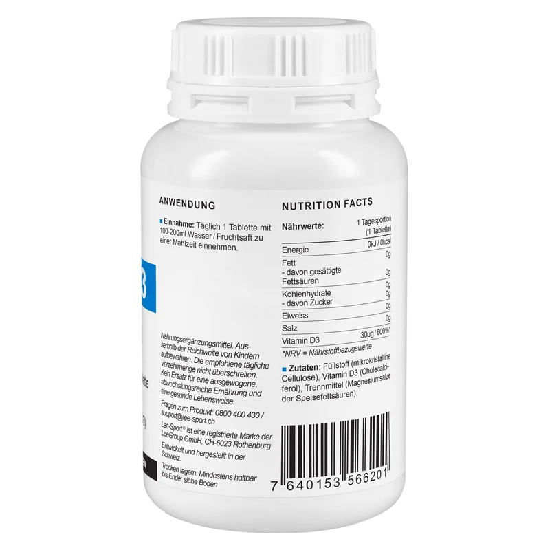 Vitamin D3 Tabletten