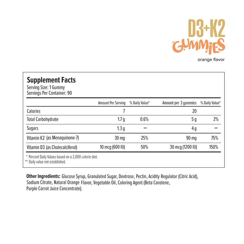 D3+K2 Gummies