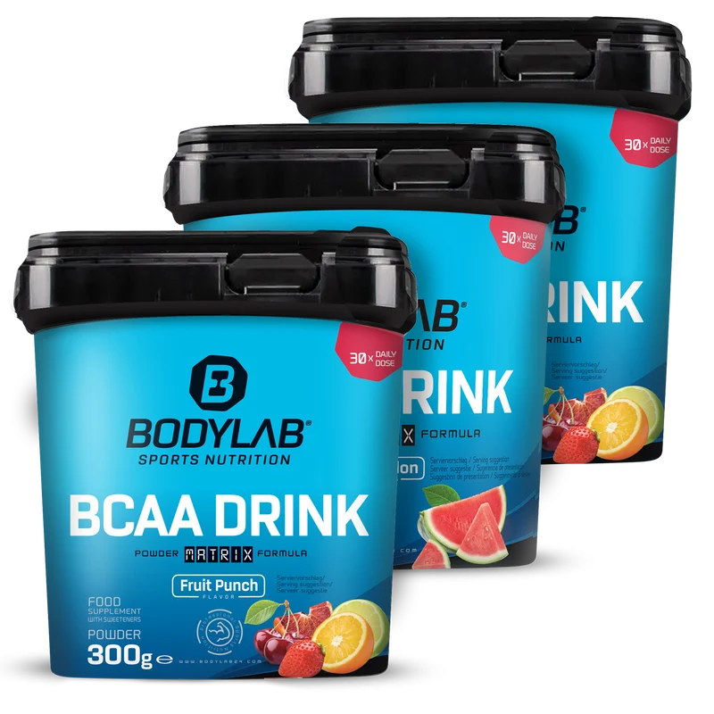 3 x BCAA Drink Powder (elk 300g)