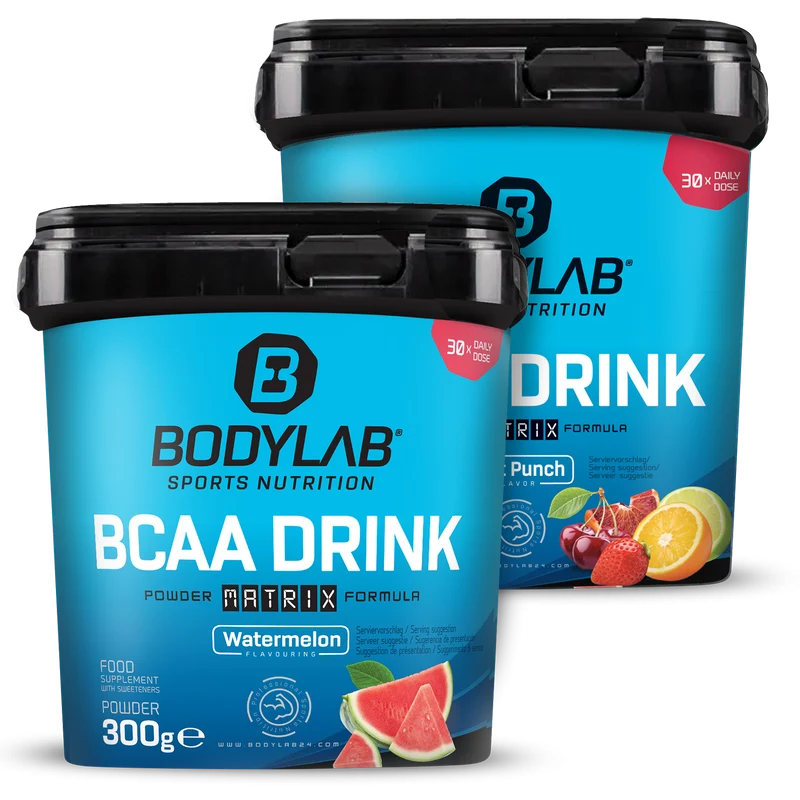2 x BCAA Drink Powder (elk 300g)