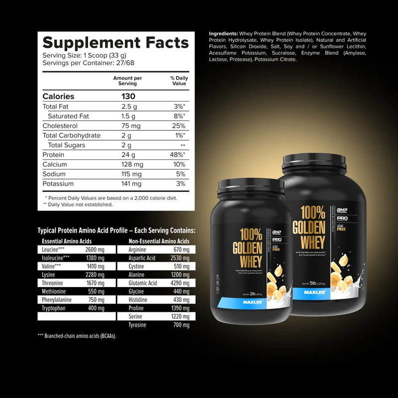 100% Golden Whey