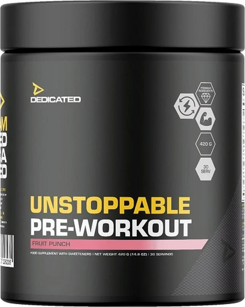 Dedicated Unstoppable Pre-Workout 420g
