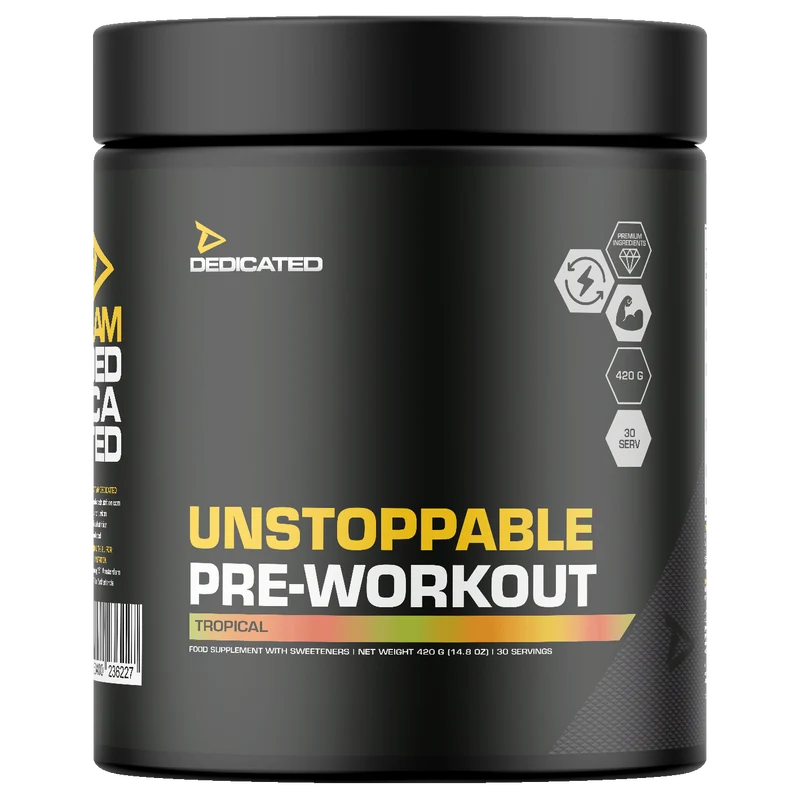 Dedicated Unstoppable Pre-Workout 420g
