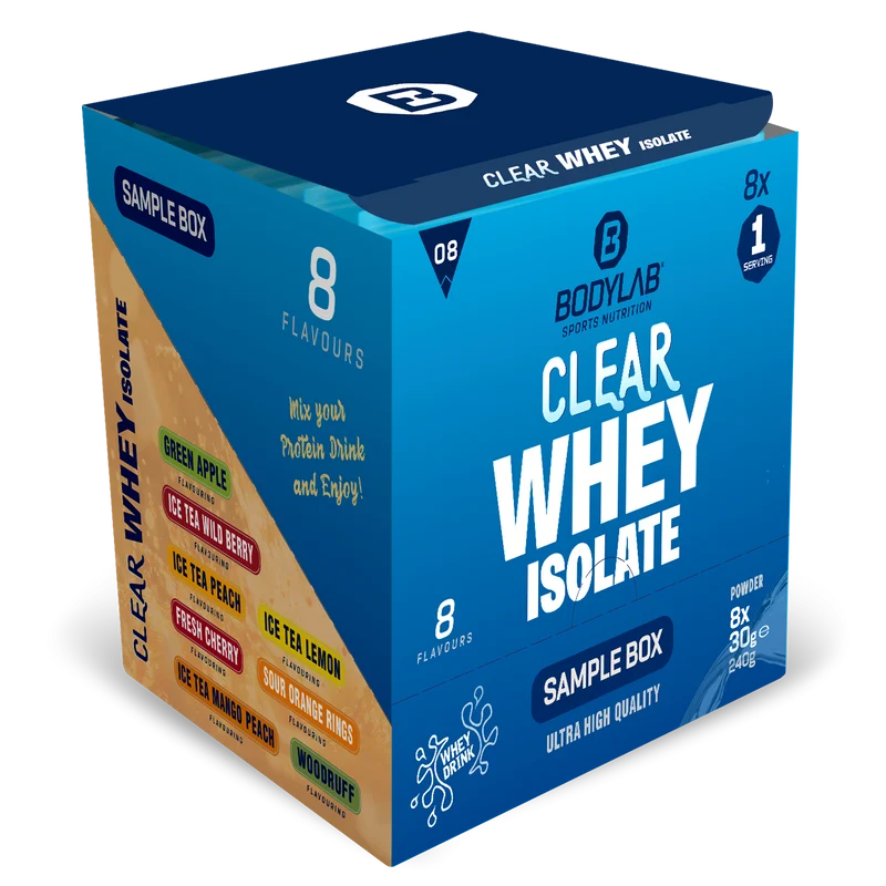 Clear Whey Isolate proefpakket (8 sachets elk 30g)