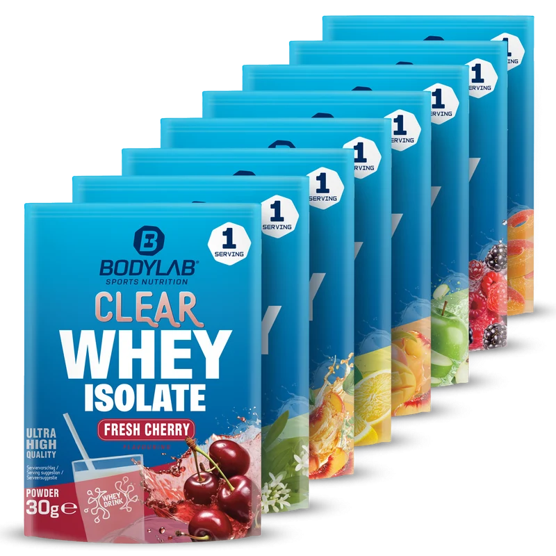 Clear Whey Isolate proefpakket (8 sachets elk 30g)