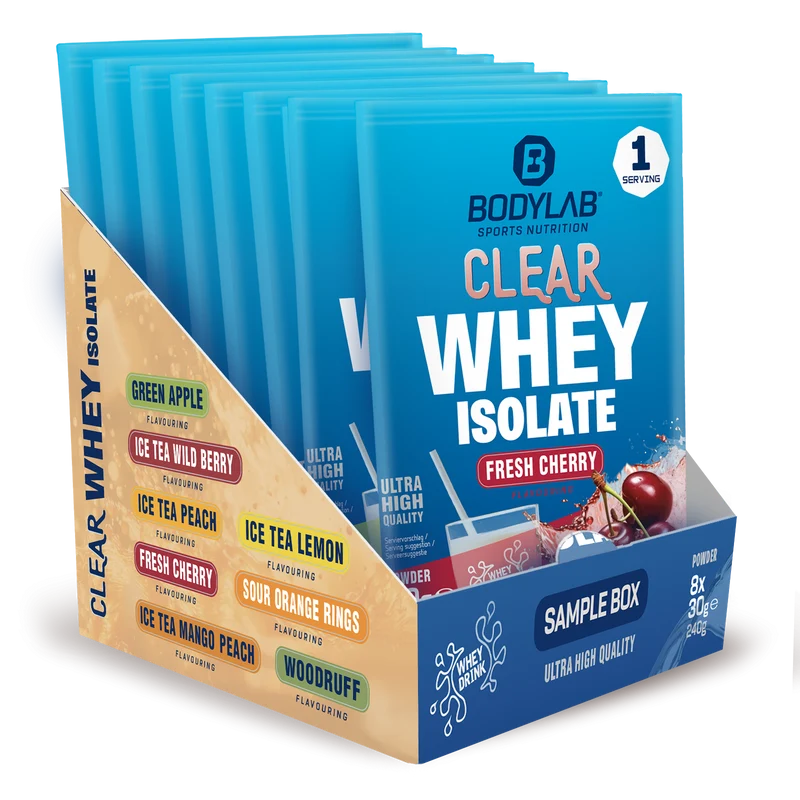 Clear Whey Isolate proefpakket (8 sachets elk 30g)