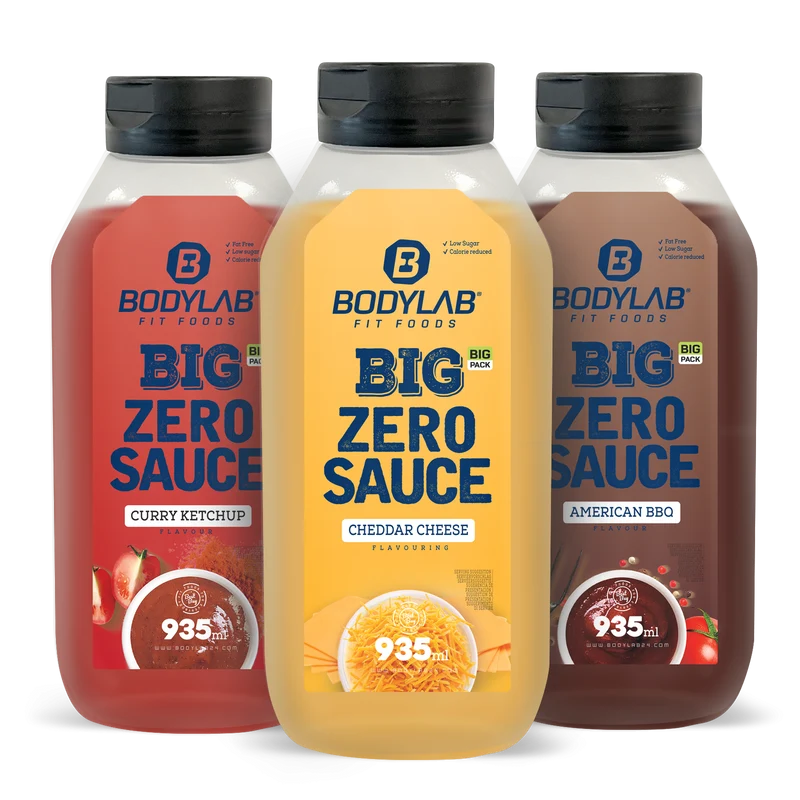 3 x Big ZERO Sauce (elk 935ml)