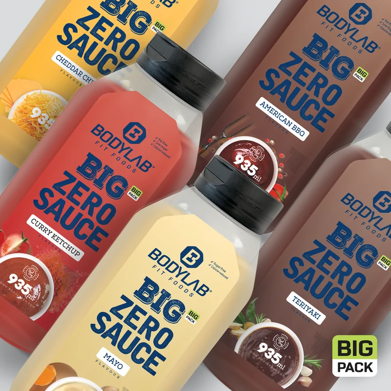 3 x Big ZERO Sauce (elk 935ml)