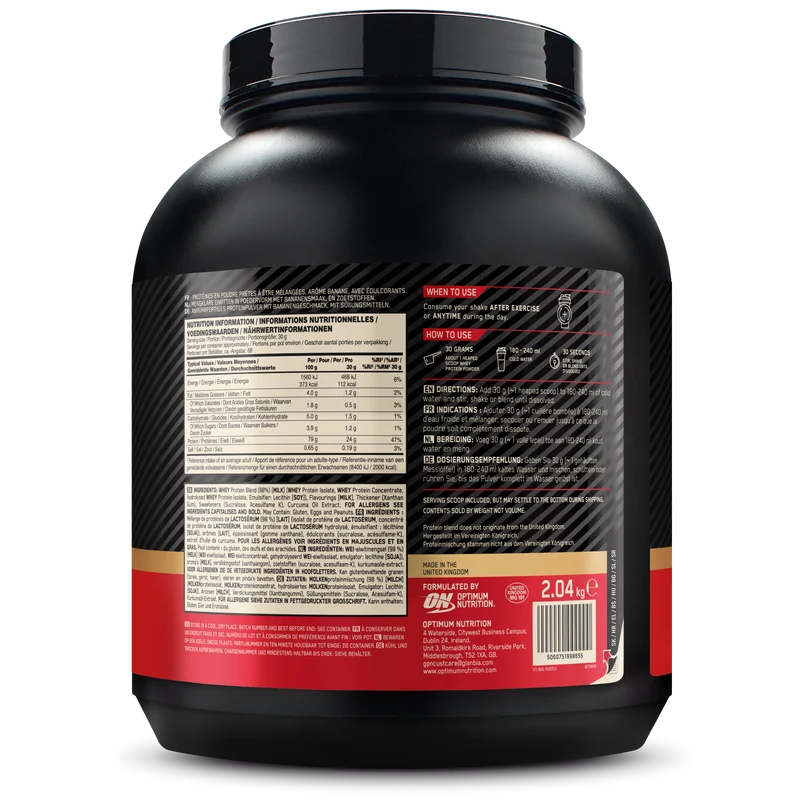 100% Whey Gold Standard (2040g)