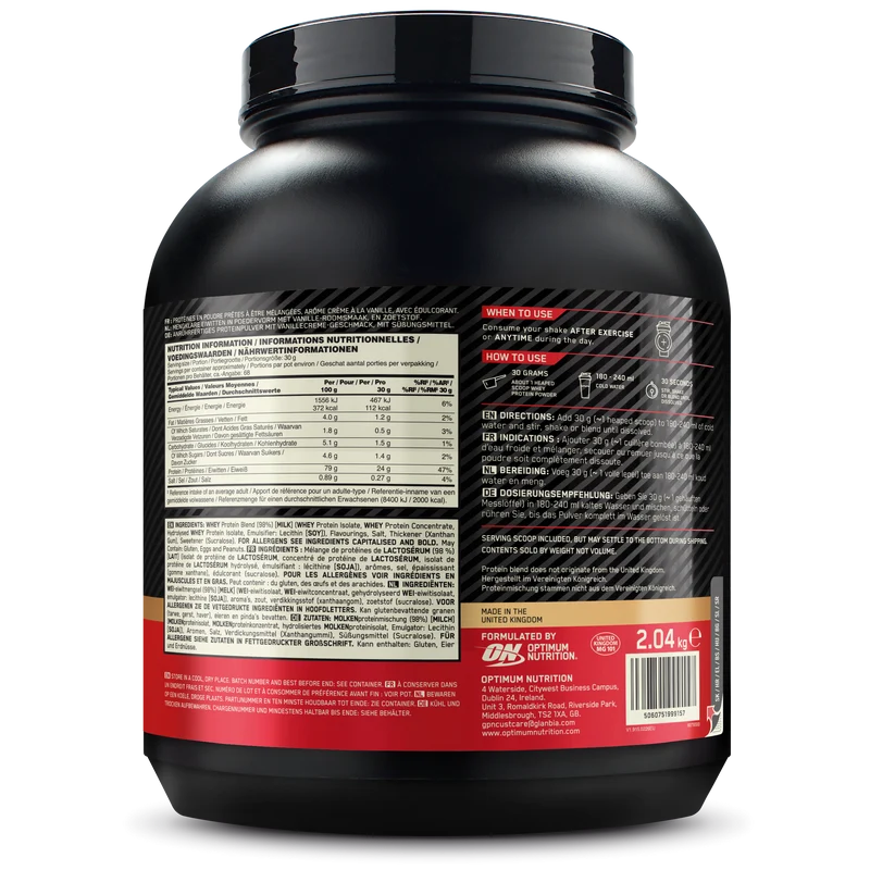 100% Whey Gold Standard (2040g)
