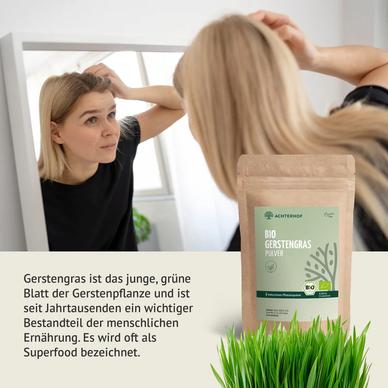 Bio Gerstengras Pulver (1000g)