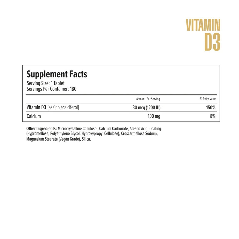 Vitamin D3 1200IU