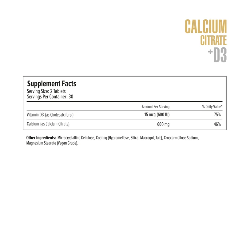 Calcium Citrate + D3