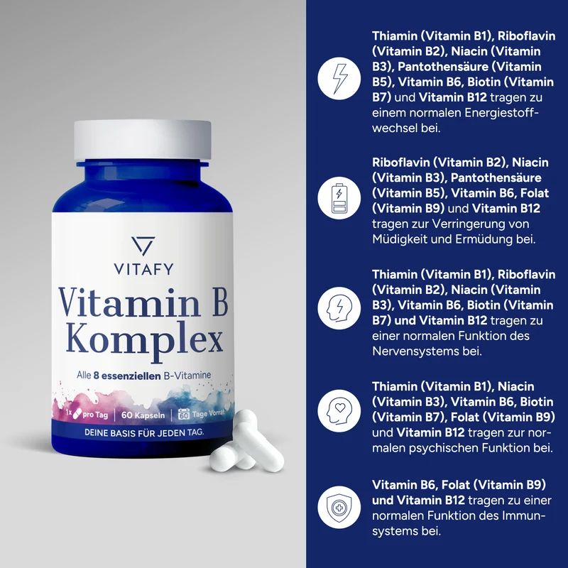 Vitamine B Complex (60 capsules)