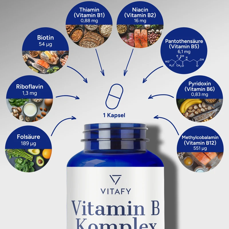 Vitamine B Complex (60 capsules)