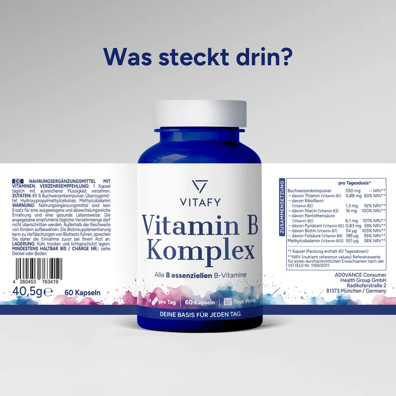 Vitamine B Complex (60 capsules)