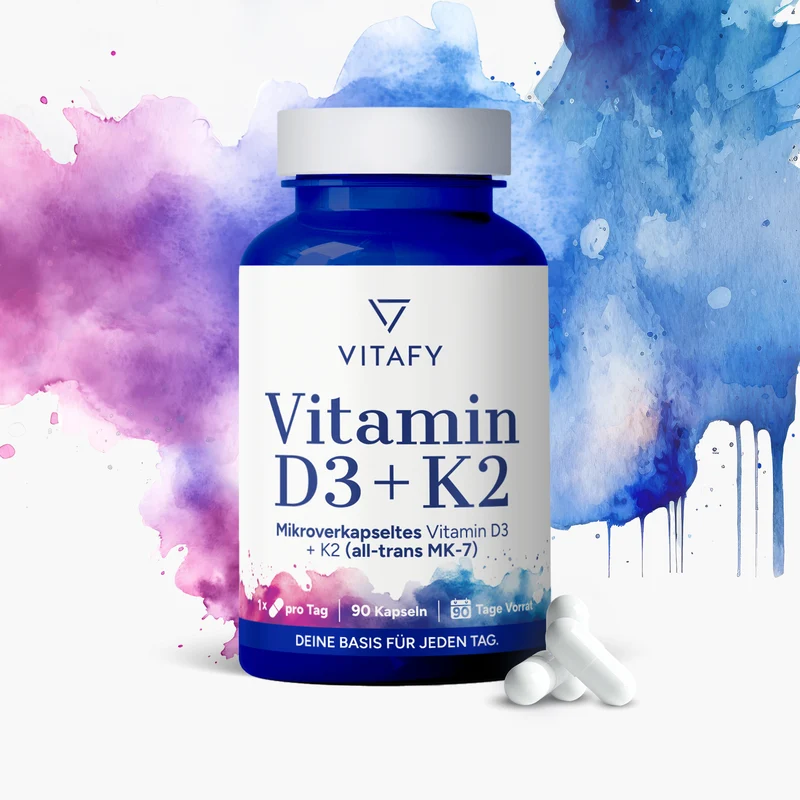 Vitamine D3+K2 (90 capsules)