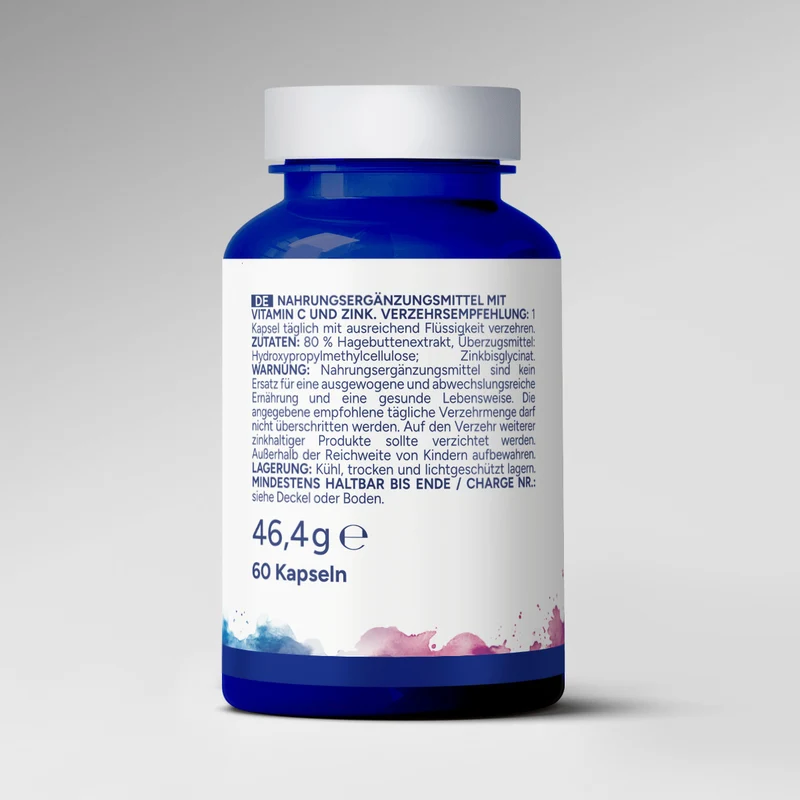 Vitamine C + Zink (60 capsules)