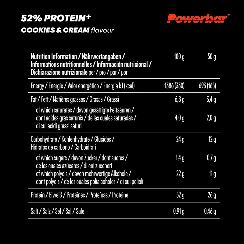 52% Protein Plus Bar (20x50g)