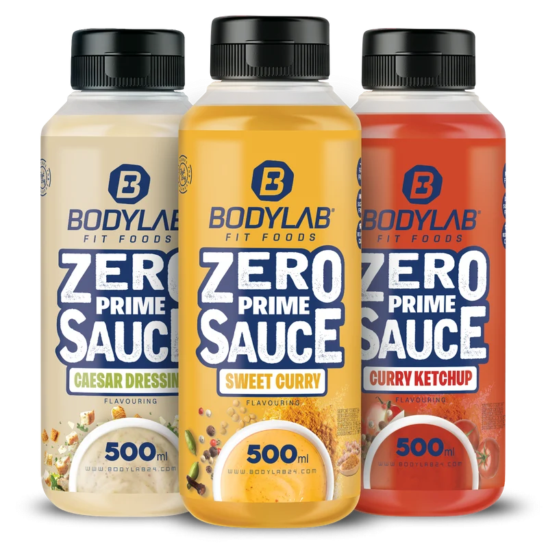 3 x ZERO PRIME Saucen (elk 500ml)