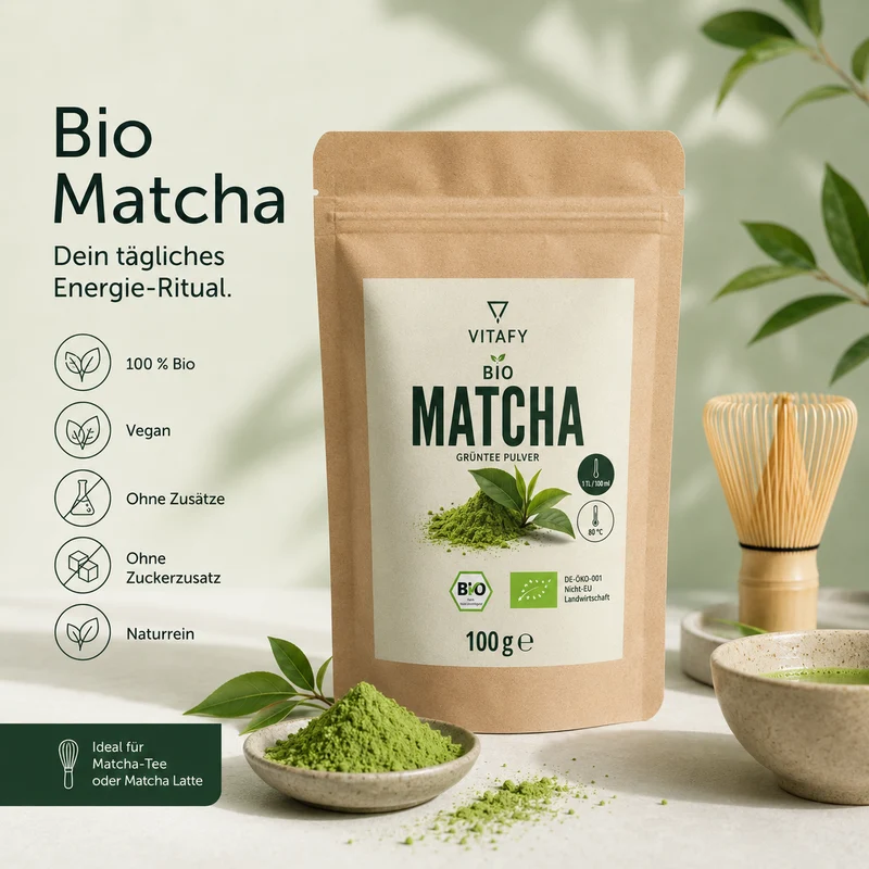 Bio Matcha Grünteepulver (100g)