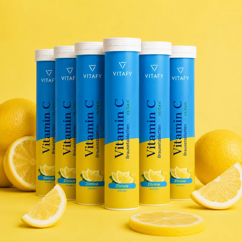 Vitamine C - Lemon (20 bruistabletten) - 6 Pack