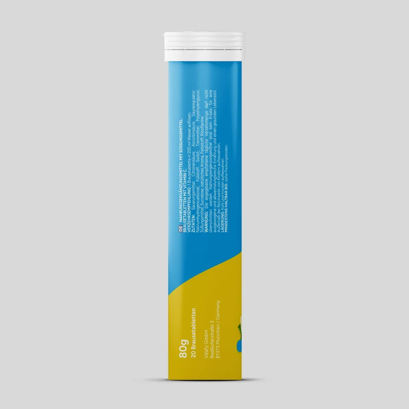 Vitamine C - Lemon (20 bruistabletten) - 6 Pack