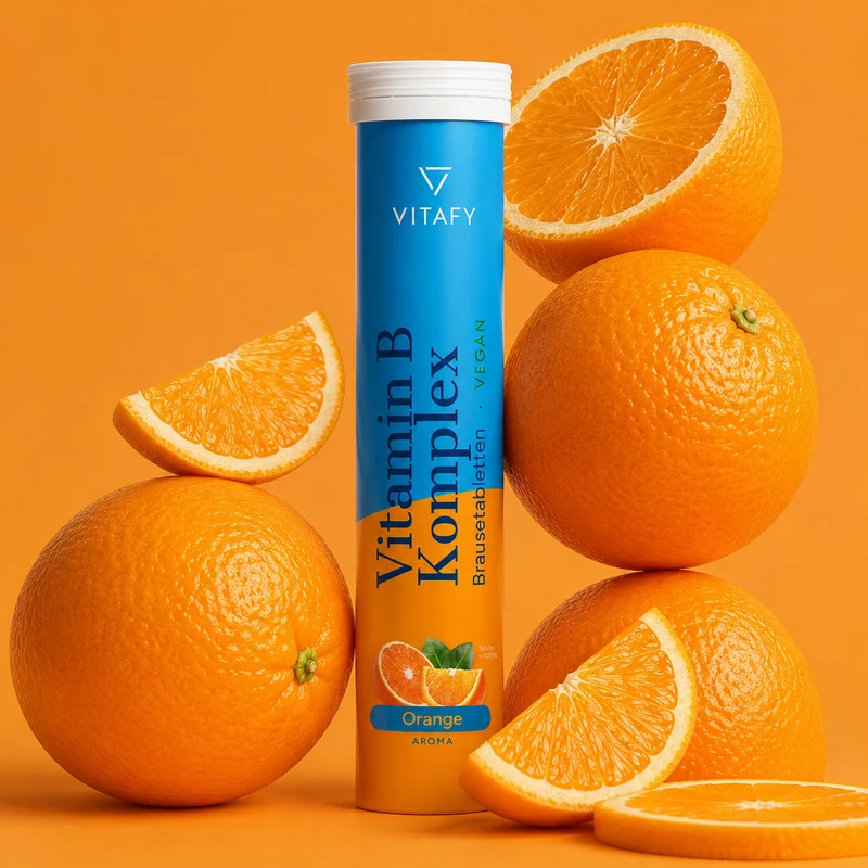 Vitamine B Complex - Orange (20 bruistabletten)