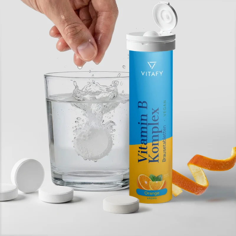 Vitamine B Complex - Orange (20 bruistabletten)