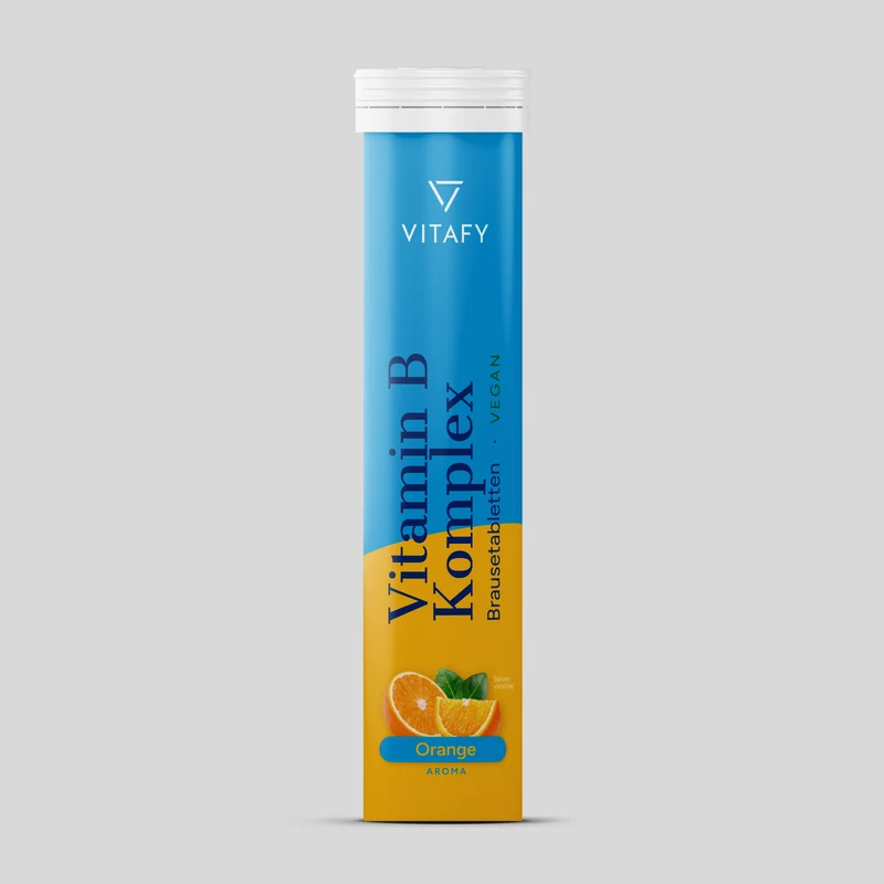 Vitamine B Complex - Orange (20 bruistabletten) - 6 Pack