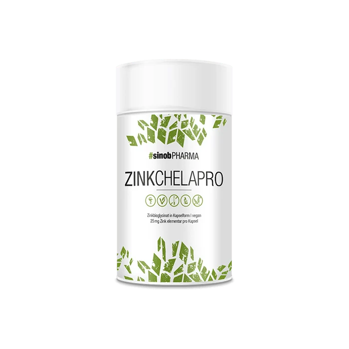 Sinob Zink Chelapro 60 Kapseln