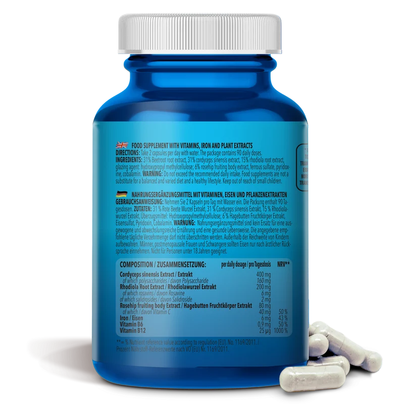 Oxygen Transport Capsules (180 capsules)