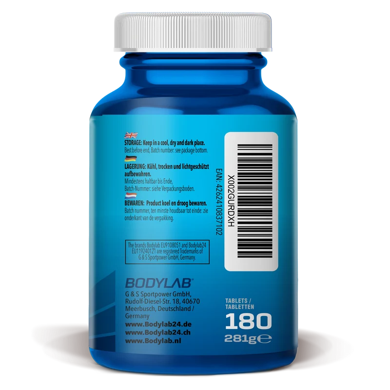 100% Magnesium Bisglyconat (180 tablets)