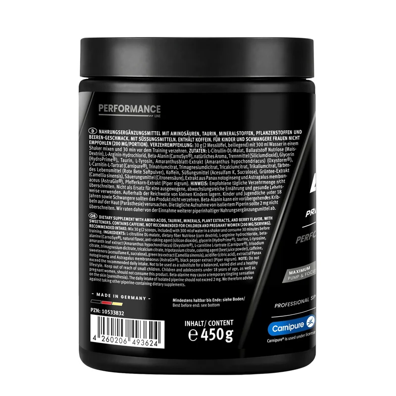Muscle Booster 2.0 Mixed Berry (450g)