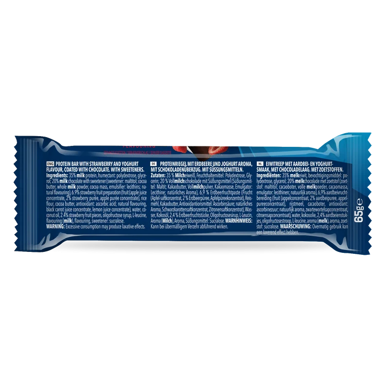 Prime Crunchy Protein Bar - 3 g leucine (12x65g)