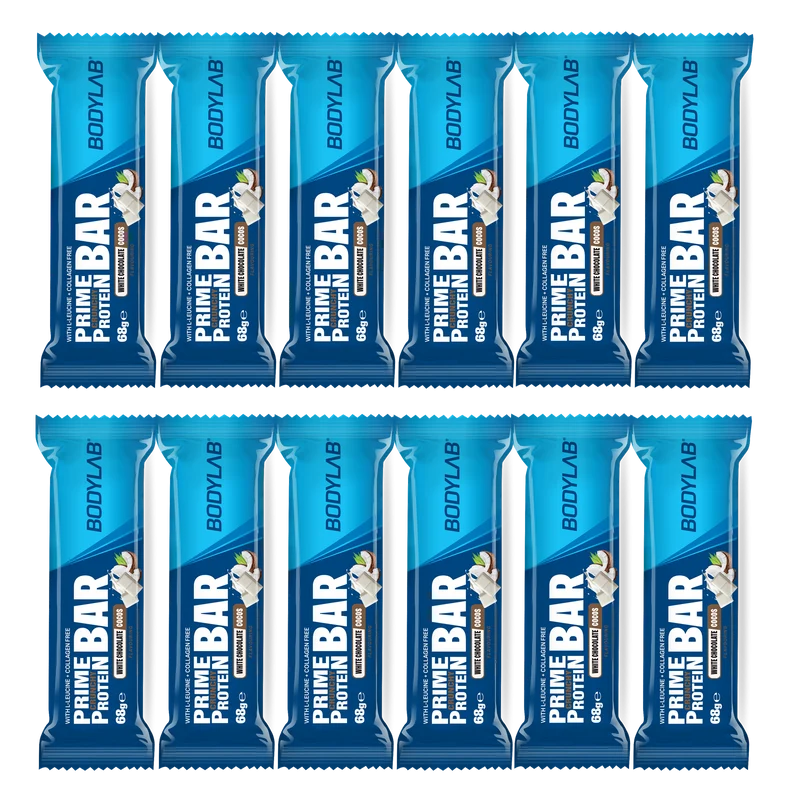 Prime Crunchy Protein Bar - 3 g leucine (12x65g)