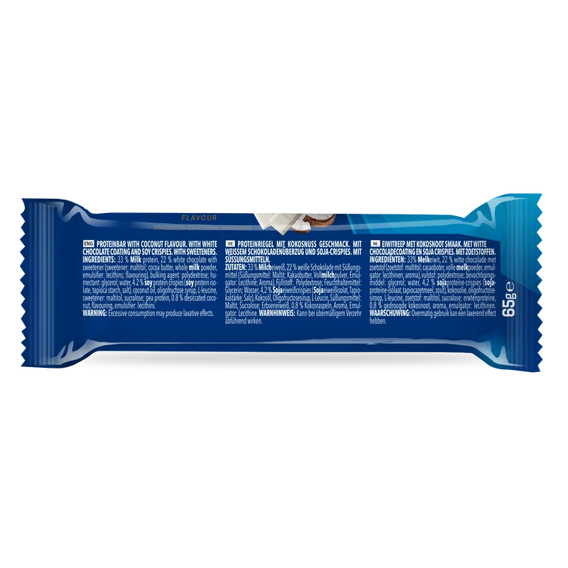 Prime Crunchy Protein Bar - 3 g leucine (12x65g)