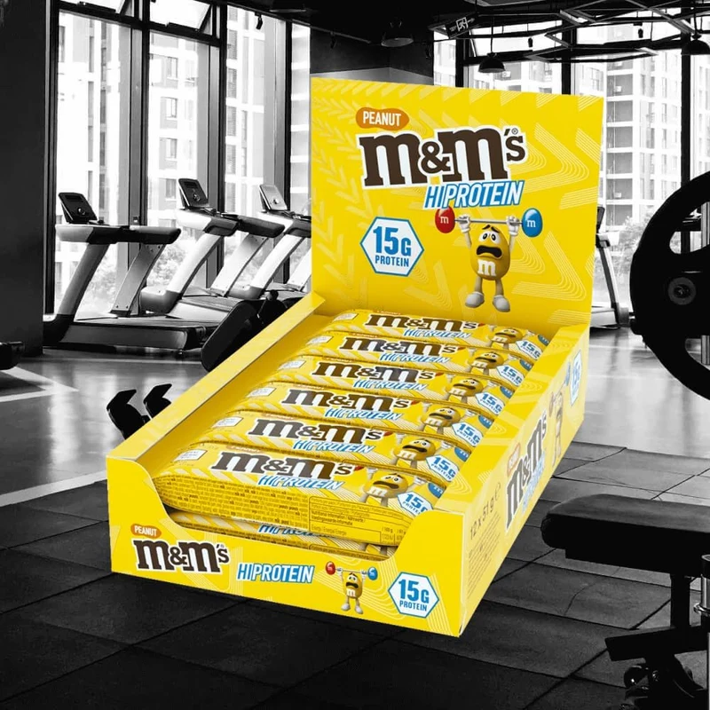 M&Ms Hi-Protein Bar (12x51g)