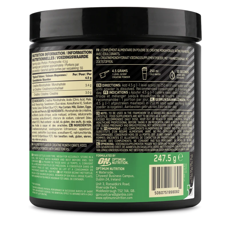 Micronised Creatine Powder Flavored (247g)