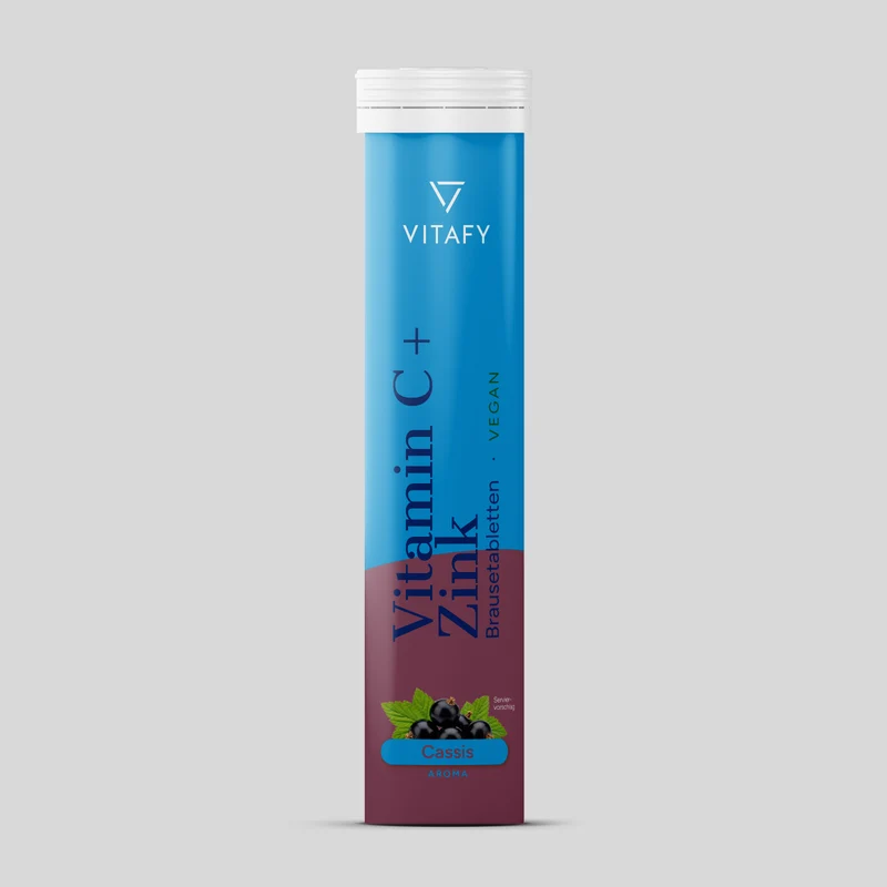 Vitamine C + Zink - Cassis (20 bruistabletten)