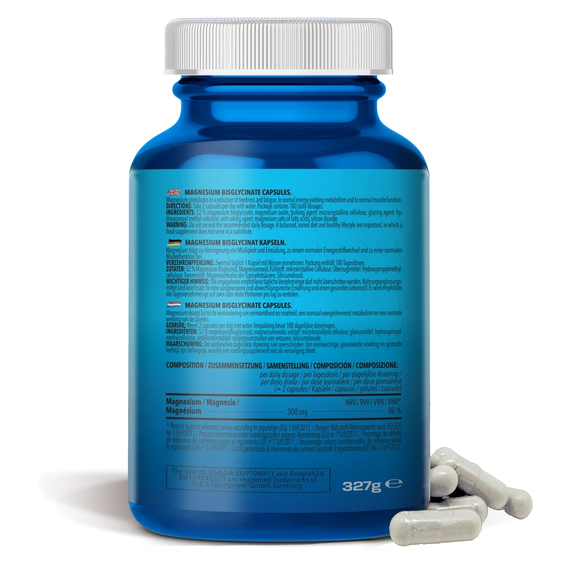Magnesium Bisglycinate (360 capsules)