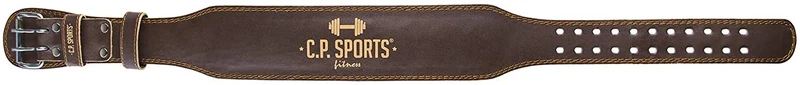 Weightlifting belt leather Brown